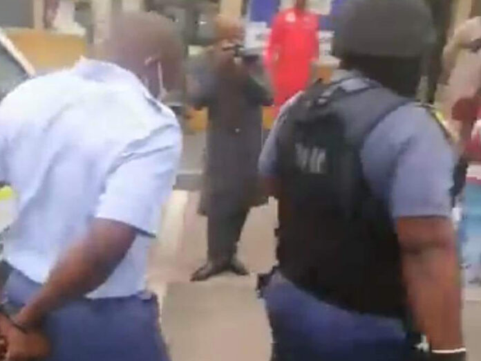 COPS ARRESTED FOR ASSAULT AND CABLE THEFT | Scrolla.Africa