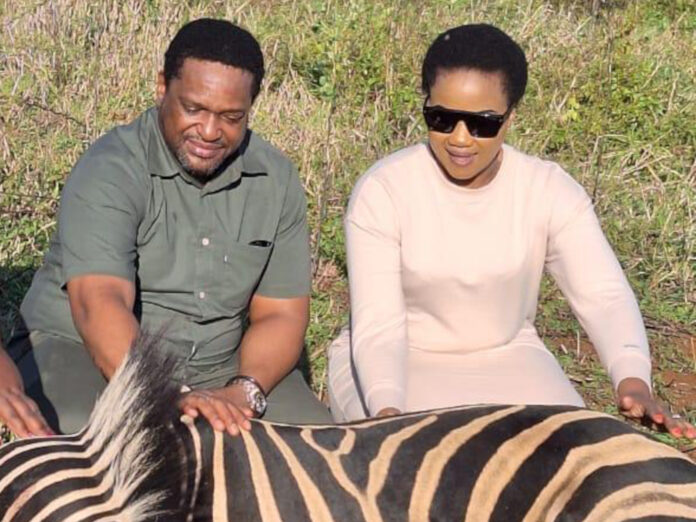 Zulu King and 3rd wife
