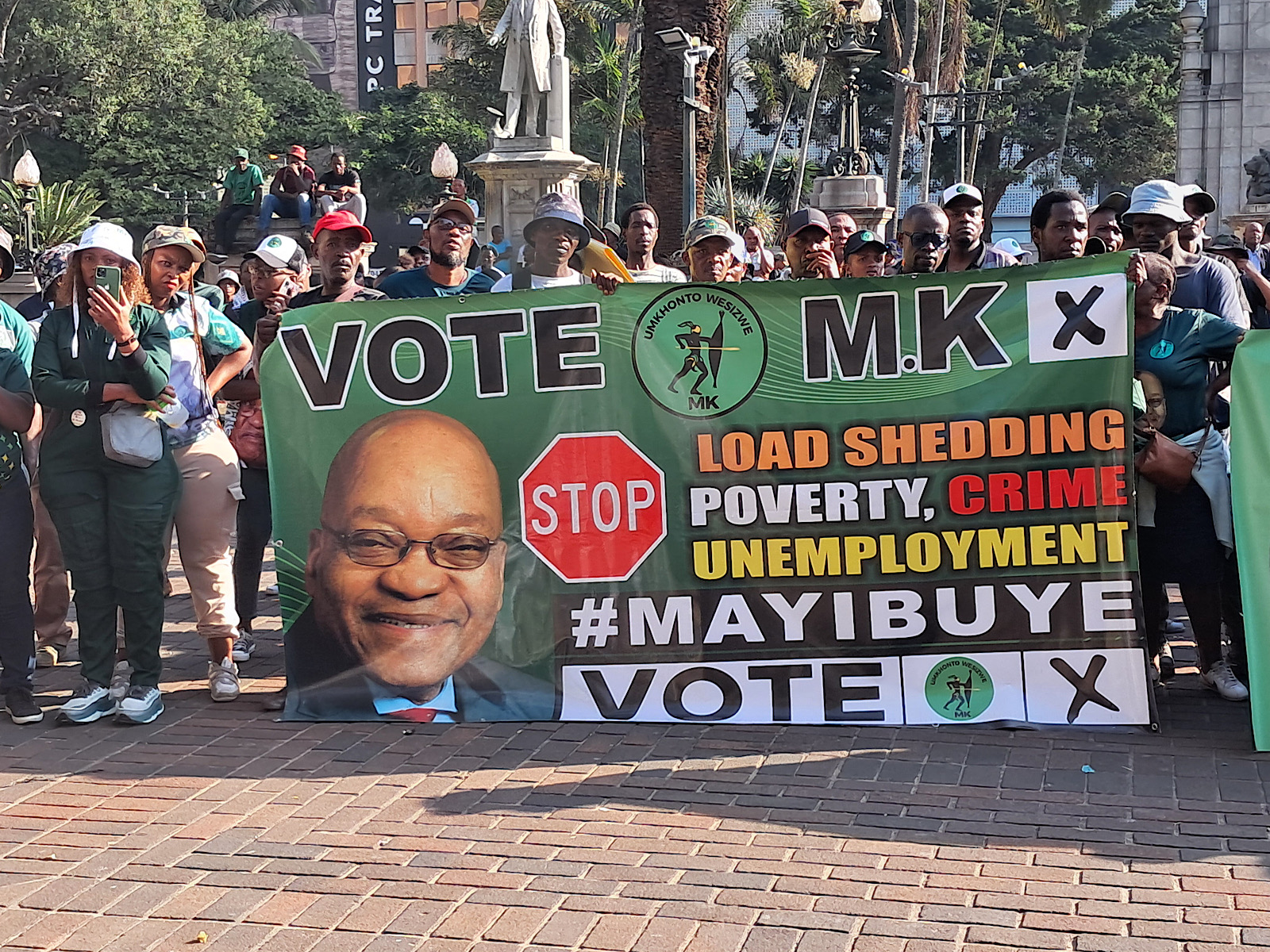 MK optog in Durbs val plat