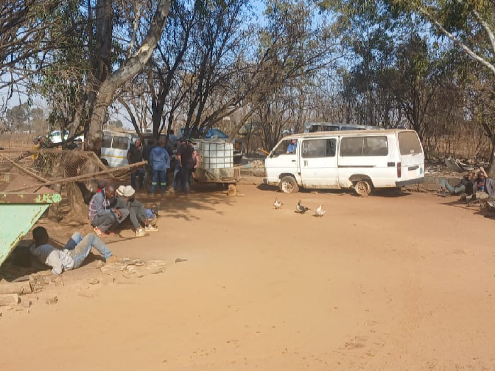 Onwettige mynwerke in Joburg