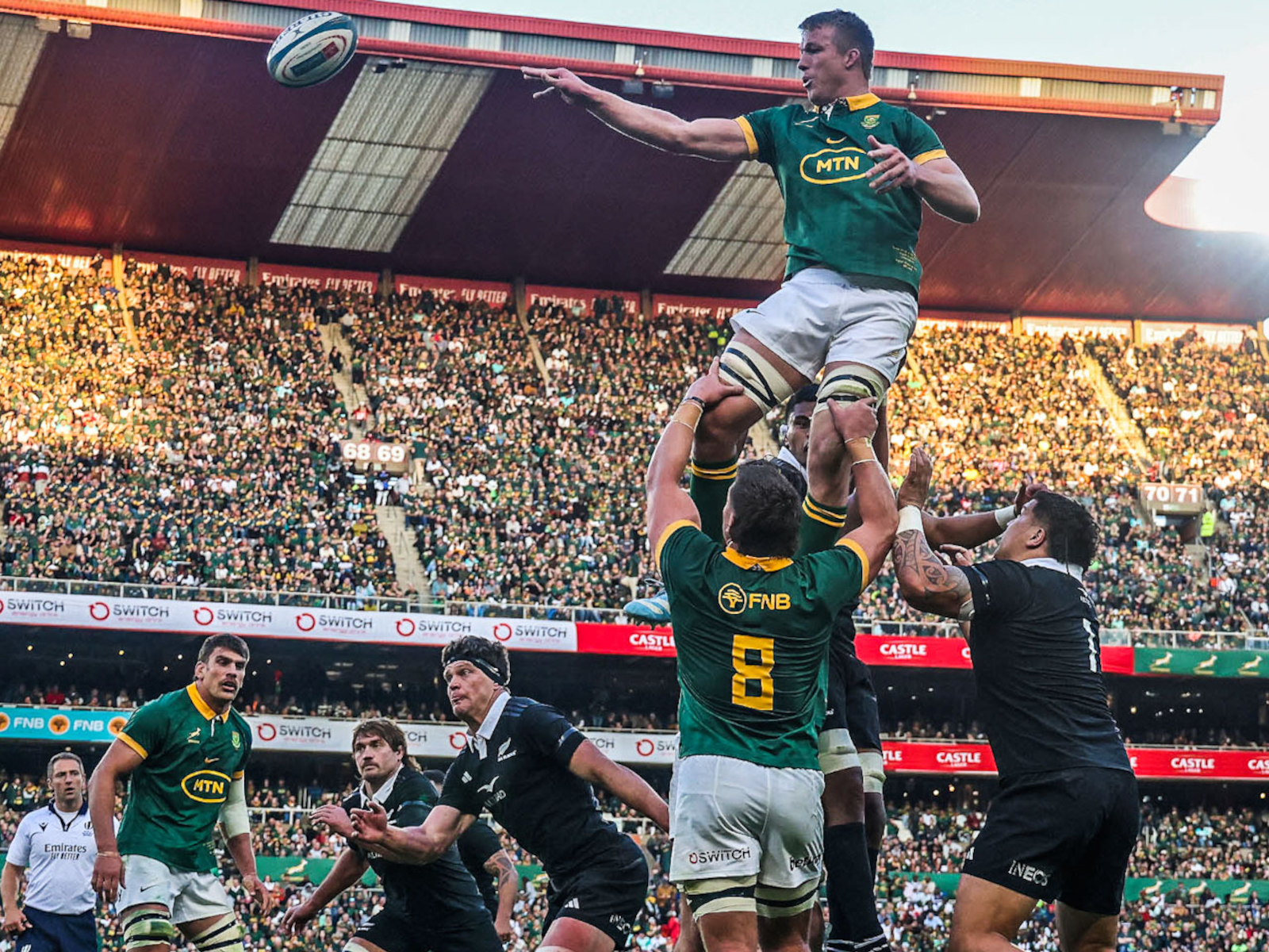 Boks v Kiwis