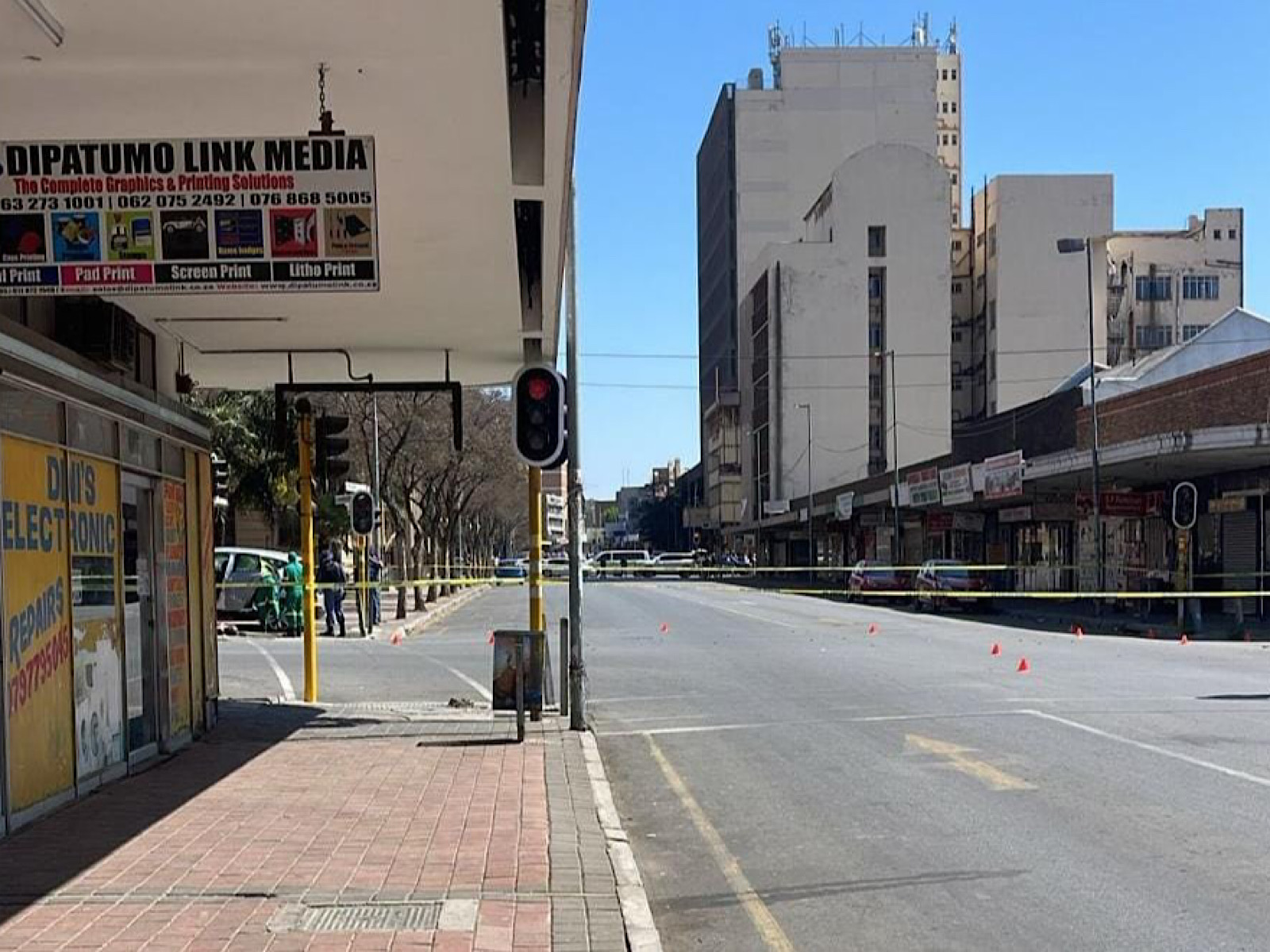 Germiston CIT crime scene