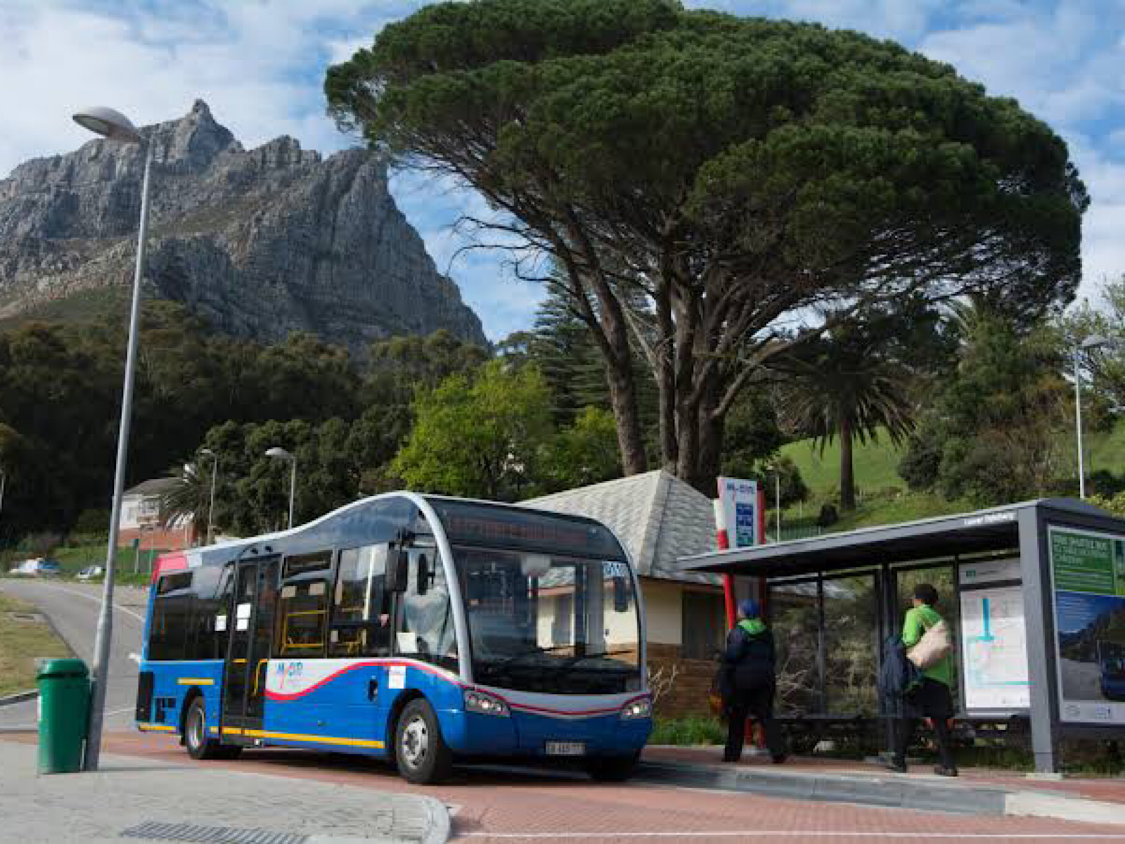 MyCiTi bus in Kaapstad