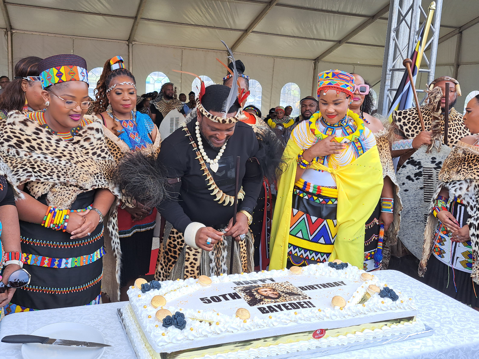 Zulu King on Shaka's Day