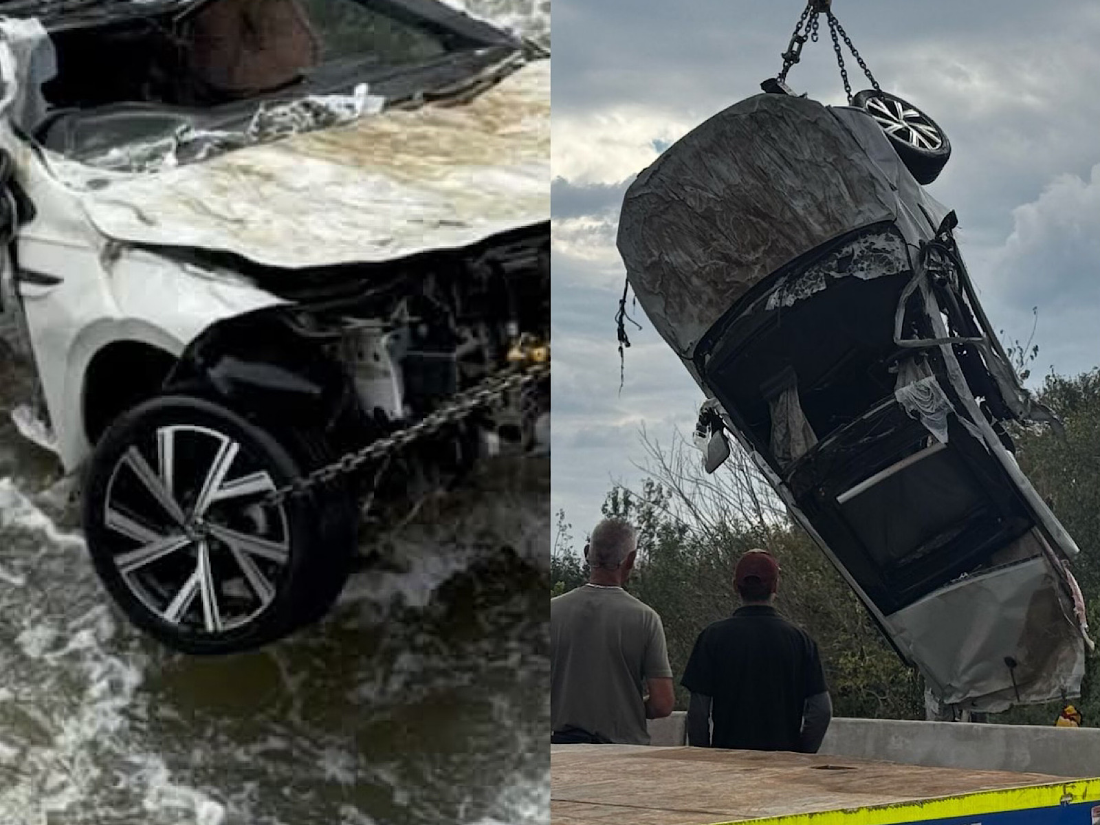 Police confirm car found in river belongs to dead officers - Scrolla.Africa