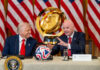 Trump Watch: Fifa boss accused of breaking rules after praising Trump