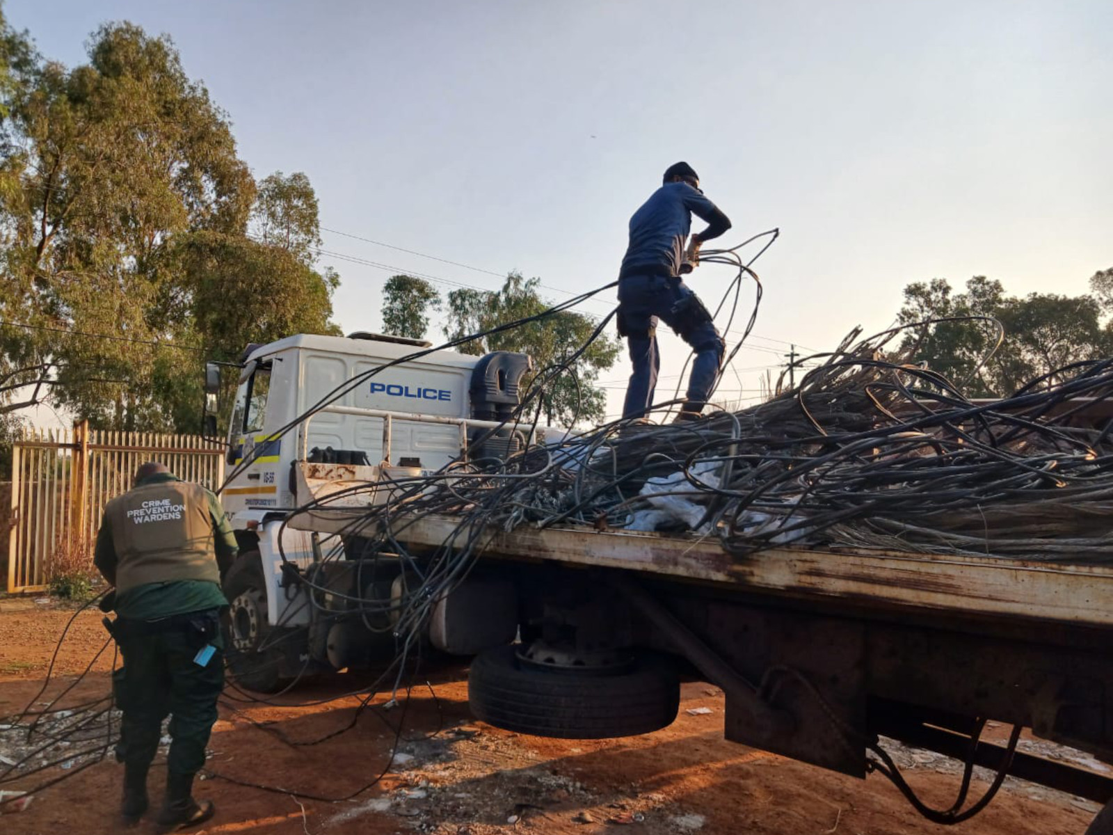 Police arrest five with R3-million stolen copper cable at illegal ...