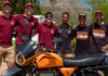 Stellenbosch team sets record on solar powered electric motorcycle