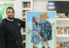 He turns old tyres into art and more than 50 Philippi kids are watching