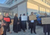 Legal Aid workers march against poor working conditions