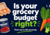 Use Siza Khula to find out if you are overspending on groceries