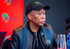 Malema denies secret links to shot Crime Intelligence boss