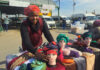 R700 a month, two grandchildren and a table full of doeks at Mfuleni taxi rank