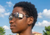 Nigerian inventor builds AI glasses for blind people